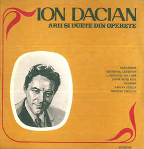 Ion Dacian ‎– Arii și Duete Din Operete (1979)