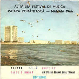 Constantin Drăghici ‎– Al IV-lea Festival De Muzică Ușoară Românească ‎– Mamaia 1966 (1966)