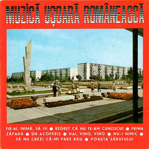 Various ‎– Muzică Ușoară Românească (1970)