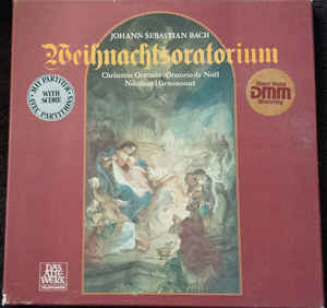Bach* - Nikolaus Harnoncourt ‎– Weihnachtsoratorium (1984)