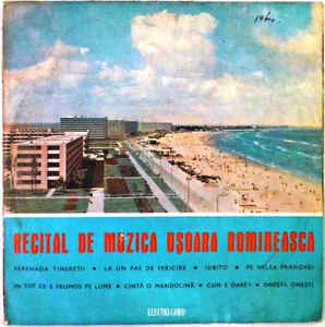Various ‎– Recital De Muzică Ușoară Romînească (1963)