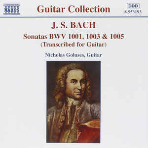 J.S. Bach* ‎– Sonatas For Guitar (1995)