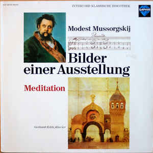 Modest Mussorgskij* - Gerhard Eckle ‎– Bilder Einer Ausstellung · Meditation (1976)