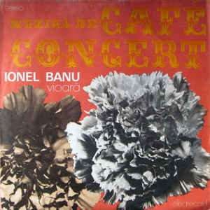 Ionel Banu ‎– Muzică De Café Concert
