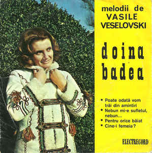 Doina Badea ‎– Melodii De Vasile Veselovski (1973)