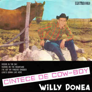 Willy Donea ‎– Cîntece De Cow-Boy (1968)