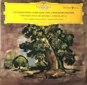 Tchaikovsky* ‎– Serenade Für Streichorchester, Op. 48 (1964)