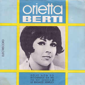 Orietta Berti ‎– Dove Non So (1968)