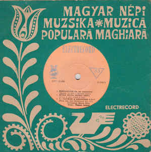 Veress Arpád* ‎– Magyar Népi Muzsika - Muzică Populară Maghiară (1968)