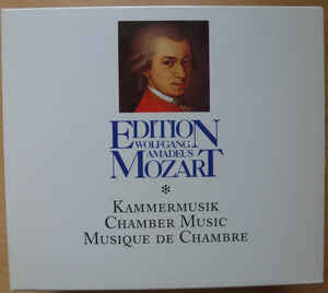 Wolfgang Amadeus Mozart ‎– Kammermusik - Chamber Music - Musique De Chambre