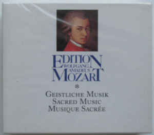 Mozart* ‎– Geistliche Musik - Sacred Music - Musique Sacrée (1988)