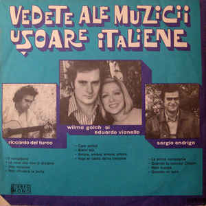 Various ‎– Vedete Ale Muzicii Ușoare Italiene