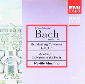 Johann Sebastian Bach ‎– Brandenburg Concertos Nos. 1-4 (1997)