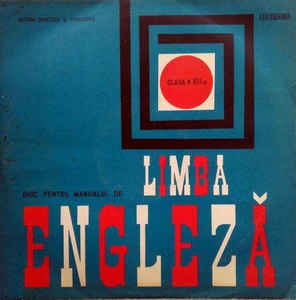 Various ‎– Disc Pentru Manualul De Limba Engleză Clasa A XII-a (1968)