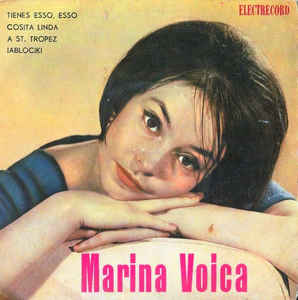 Marina Voica ‎– Iablociki / A St. Tropez / Cosita Linda / Tienes Esso, Esso (1962)